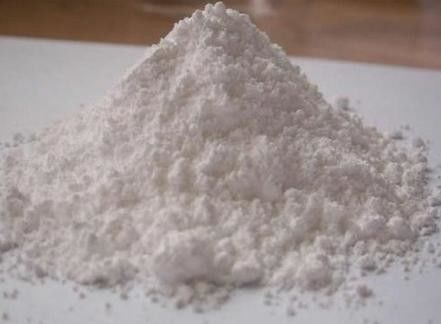 Kekuatan Pewarnaan Kecerahan Tinggi 97% ASTM Standar Titanium Dioxide Dalam Makanan